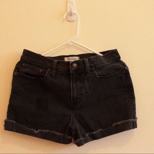 Black Madewell shorts